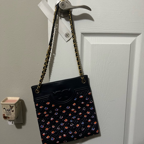 NWT TORY BURCH Fleming Printed Swingpack Handbag - Picture 3 of 5